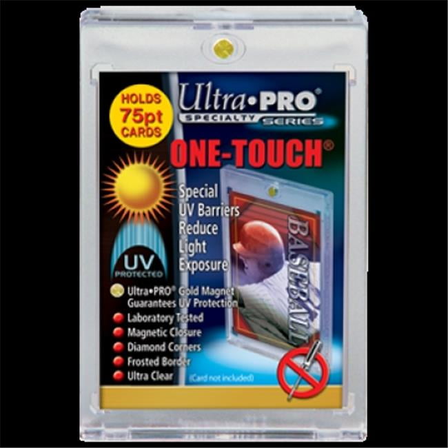 One 1 75pt Ultra Pro One-Touch Magnet Card Holder for Thicker Baseball and other Trading Cards 