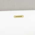 thumbnail image 3 of Kingston Brass VTDE713224C422 71-Inch Acrylic Oval Double Ended Pedestal Tub with Drain (No Faucet Drillings) in Glossy White/Polished Brass, 3 of 8