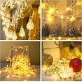 thumbnail image 3 of 33ft (10m) USB Christmas Lights with Remote Control - 100 LED Warm White String Lights, 8 Lighting Modes, Waterproof for Indoor Outdoor Holiday Decor, Tree, Party, Wedding, 3 of 6