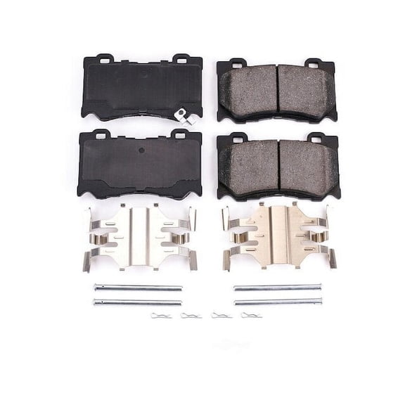 Front Brake Pad Set - Compatible with 2015 - 2019 INFINITI Q70L 2016 2017 2018