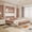 White-64.96'', variant on Queen Size Murphy Wall Bed With Desk,Hidden Vertical Wall Bed for Hotel,Living Room, White