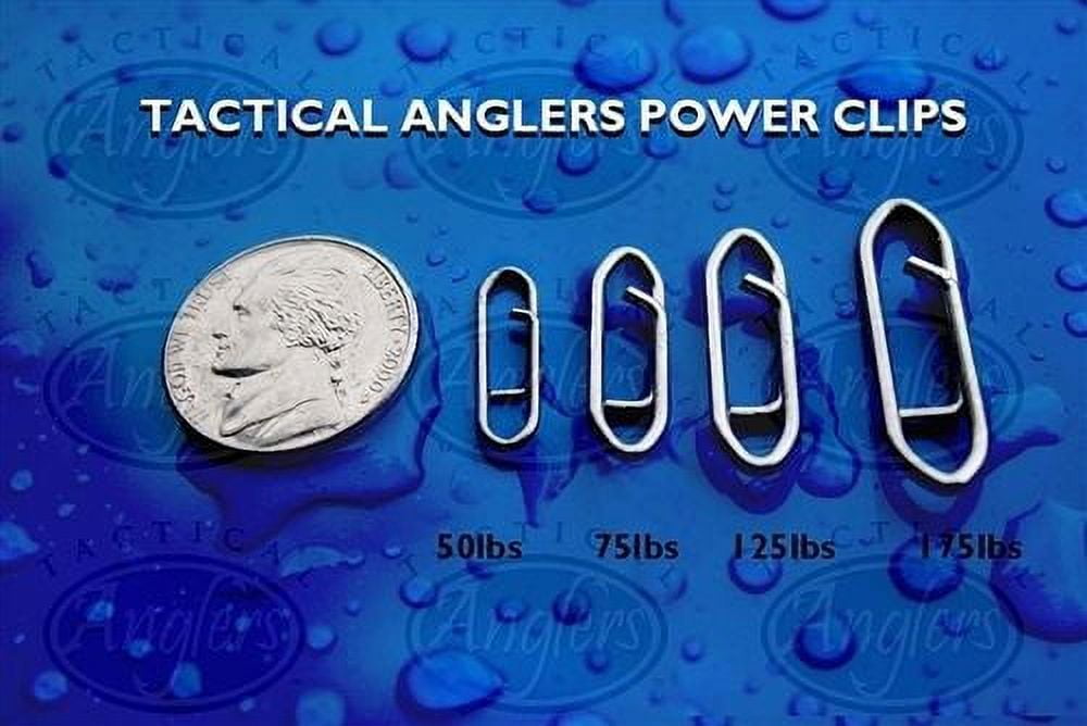 Tactical Anglers Power Clips Paperclip Fishing Lure Fast Snap