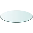 thumbnail image 6 of vidaXL Table Top Glass Top Round Table Top Replacement for Coffee Side Tables, 6 of 211