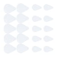 thumbnail image 3 of 20 almohadillas adhesivas antideslizantes para flauta, transparentes, versátiles, profesionales, para flautistas, de silicona autoadhesiva. 03 mm de espesor, 3 of 8