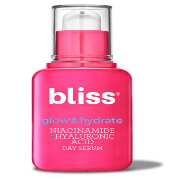 Bliss Glow and Hydrate Niacinamide Hyaluronic  Day Serum, 1 oz