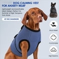 thumbnail image 6 of Dog Anxiety Calming Vest, Breathable Dog Thunder Jacket, Adjustable Pet Stress and Anxiety Relief Shirt for Thunderstorm, Fireworks, Grooming, Vet Visit, Travel, Separation, XS-3XL, 6 of 6