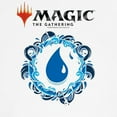 thumbnail image 3 of CafePress - Magic Blue Mana Symbol T Shirt - 100% Cotton Ringed T-Shirt, 3 of 4