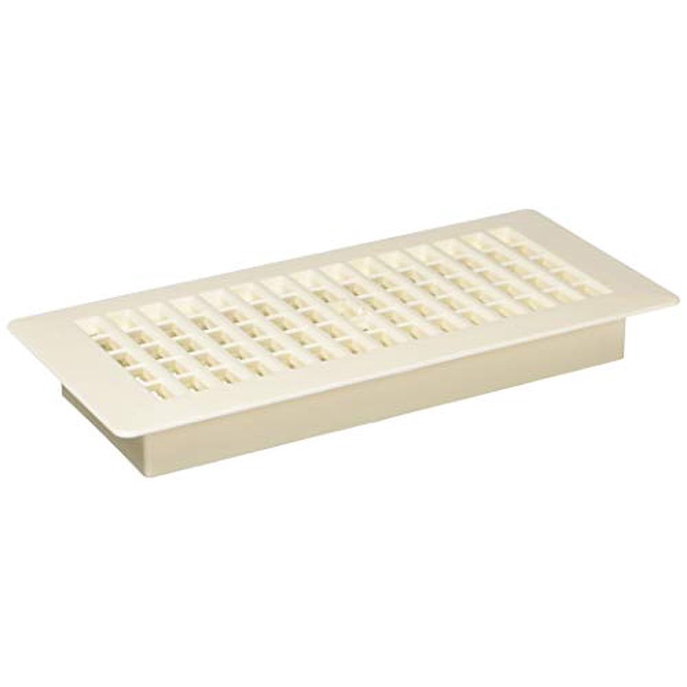 Decor Grates PL410AL 4Inch by 10Inch Plastic Floor