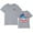 Gray, variant on YABCSAZ 4th of July Baby Boys Girls Outfits Short Sleeve Tops Summer Casual T-Shirts American Flag Star Shirts Toddler Kids Patriotic Clothes Unisex Tops Independence Day Tops 7 Years
