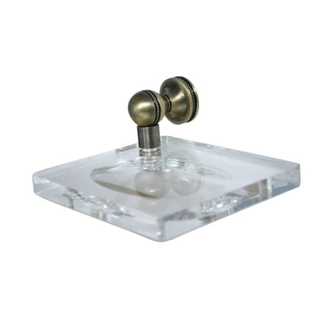 Retro Wave Collection Two Tiered Glass Shelf