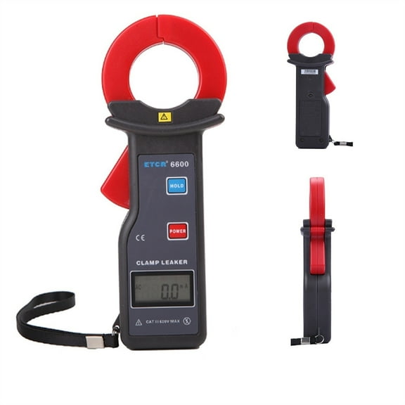Leakage Current Meter High-precision Clamp-on Leakage Current Meter AC 0.00mA To 300.0A Online AC Current Measurement Digital Clamp Meter ETCR6600 ,Safe Operation