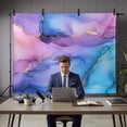 Studio Current Backdrop Blue Purple Ombre Backdrop for Photoshoot,Photography Photo Studio ...