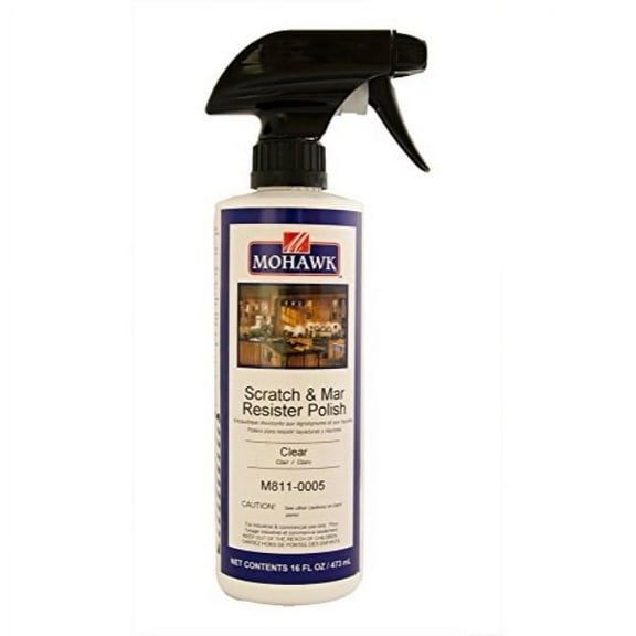 mohawk finishing products scratch & mar resister polish - clear (16 ounces)