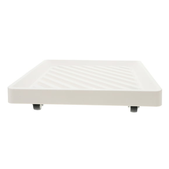 Support de Plante Carré avec Roulettes Base de Jardinière Roulante Plateau Carré Robuste avec Roues Support de Pot de Plante Mobile pour Jardin Intérieur et Extérieur et Maison