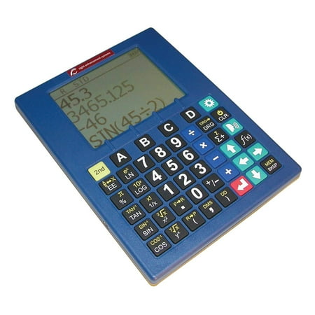 Low Vision Talking Scientific Calculator Sci-Plus Series 2300 - Blue