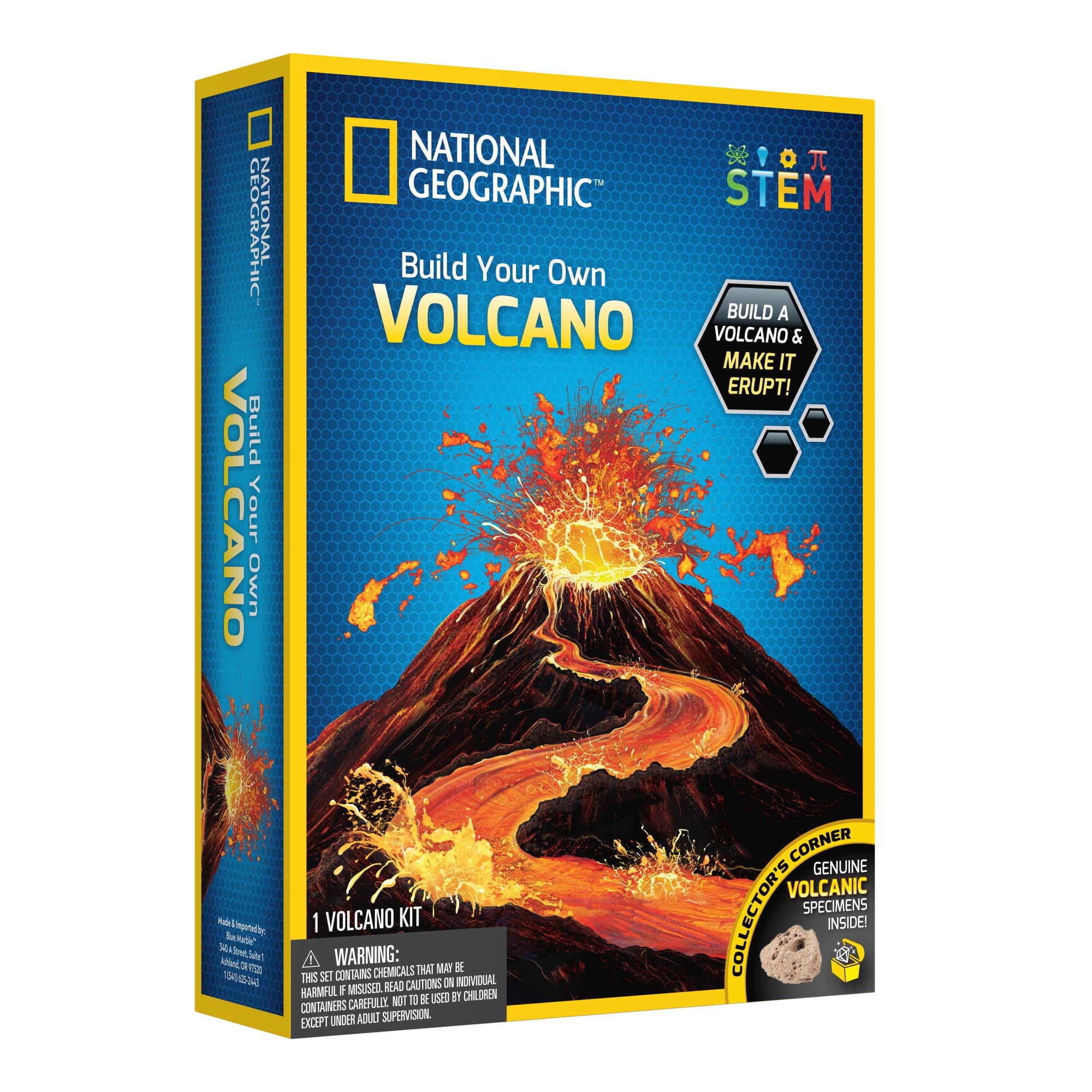 385-218 FUN EDUCATIONAL ERUPTING SCIENCE EXPERIMENT MAKE YOUR OWN VOLCANO KIT 
