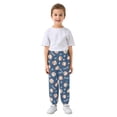 thumbnail image 2 of joogoo Blue Baseballs Stars Boys' Sweatpants Jogger Pants 4T, 2 of 8
