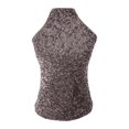 thumbnail image 4 of Women's Sequin Halter Tank Top Summer Luxurious Mock Neck Sleeveless Blouses Slim Fit Fashion Going Out Clothes Black, 4 of 7