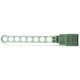 thumbnail image 1 of Moyic Accesorios para tendedero de ropa, herramientas de fijación compactas, accesorio de fijación para balcón de Hotel en casa, colgador seco, Almacenamiento y organización del hogar Verde Moyic HA007574-02, 1 of 6