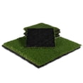 thumbnail image 2 of Cortesi Home Artificial Grass Turf Tile Interlocking, Self Drain (Set of 9), 2 of 7