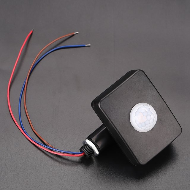 Interruptor de luz infrarroja BuyWeek Sensor de movimiento PIR 90-250 V 12 m