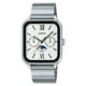 thumbnail image 1 of Casio Reloj Estándar Analógico con Fase Lunar, Acero Inoxidable, Esfera Blanca, Cuarzo, Modelo MTP-M305D-7A2V para Hombre., 1 of 2