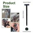 thumbnail image 4 of Hebilla universal de nylon para sujetacables, 200 piezas, CALORPET, 4 of 6