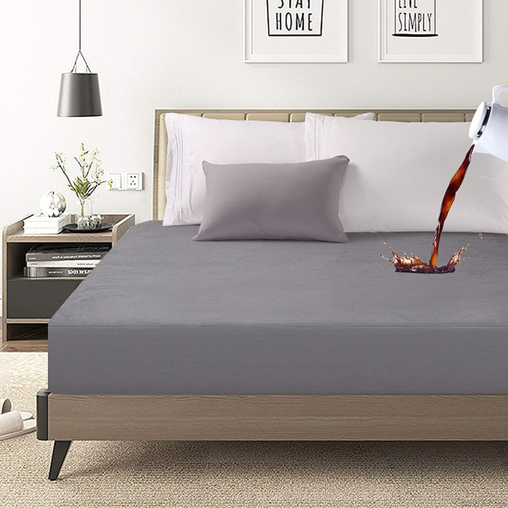 Twin Waterproof Mattress Protector Cover,Bed Bug Resistant 10"Deep Pocket, Super Soft & Quiet