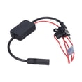 thumbnail image 3 of Amplificador de señal de antena universal de 25 dB para radio de 12 V para automóviles, barcos, caravanas, camiones y SUV., 3 of 14
