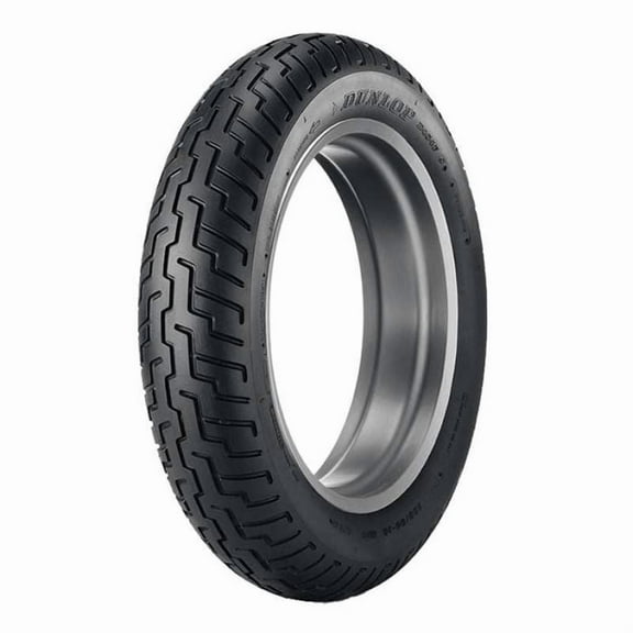 Dunlop D404 Front Tire - Compatible with 110/90-18 M/C 61H TL