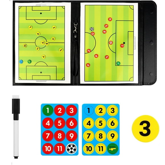 asddcavvf Football Board Football Board Board with Markers and Magnets Used for Training Football Ma