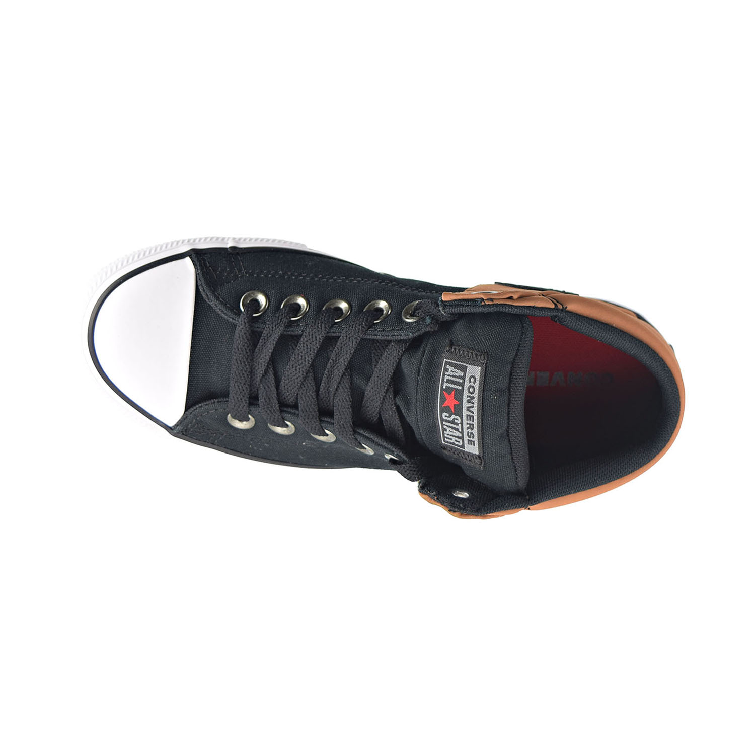 Converse Chuck Taylor All Star Axel Mid Kids' Shoes Black-Warm Tan-White 666065f - image 5 of 6