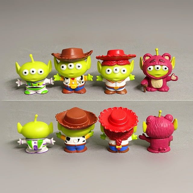 Figuras de acción de Aliens verdes YANGJIJIN Toy Story 5cm PVC