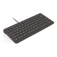 thumbnail image 1 of ZAGG Lightning Wired Keyboard 12inch - Black, 1 of 3