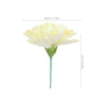 thumbnail image 2 of OULII 2Ud Cabezas De Flor Peonía Artificial De Seda Para Arreglos Decorativos, 2 of 8