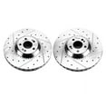 thumbnail image 2 of Power Stop Front Pair of Drilled and Slotted Brake Rotors EBR1601XPR, 2 of 4