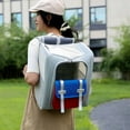 thumbnail image 5 of Cats Backpack Carrier Pet Carrier Backpack for Small Medium Cat Puppy Bubble Expandable Foldable Breathable Pet Travel Carrier,Airline-Approved Pet Carrier for Travel Hiking Walking Camping, 5 of 5
