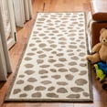 thumbnail image 2 of SAFAVIEH Kids Animal Lepoard Print Runner Rug, Ivory/Grey, 2'3" x 7', 2 of 7
