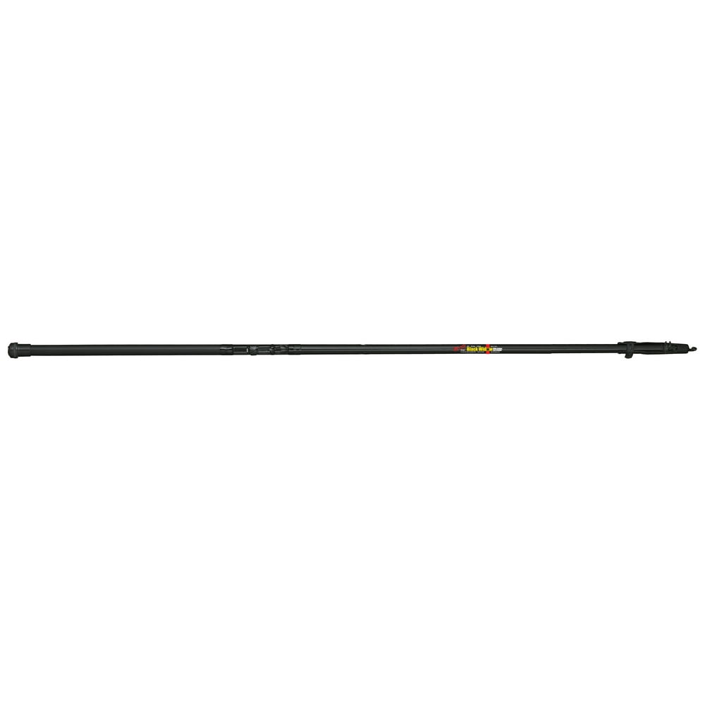 13 ft. Black Widow Fishing Rod with Guides and Reel Seat