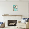thumbnail image 3 of Stupell Industries Abstract Nautical Pattern Abstract Painting White Framed Art Print Wall Art, 16 x 20, 3 of 9
