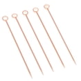 thumbnail image 1 of STARTIST 5Pcs/set Stainless Steel Cocktail Picks Cocktail - Circle-Rose Gold, 10.5cm, 1 of 9