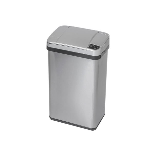 iTouchless Multifunction - Poubelle - Couvercle avec Détecteur de Mouvement - 4 gal - Acier Inoxydable