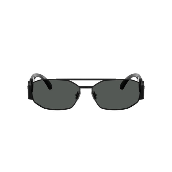Versace Men's 0Ve2287 Rectangular Sunglasses Black