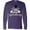 Purple, variant on Inktastic Family Graduation-proud Mom of the Graduate Long Sleeve T-Shirt