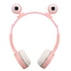 thumbnail image 3 of Auriculares Bluetooth Para Niños, Auriculares De Dibujos Animados Para Niños, Modo Inalámbrico Portátil Con Cable, Sonido De Calidad HiFi Estéreo Para Niños, 3 of 8