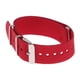 thumbnail image 3 of Correa de Reloj de Nylon Tejido Correa de Acero Inoxidable de La Hebilla Del Reloj de La Pulsera , Rojo 20mm Salvador Bandas de reloj, 3 of 9