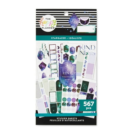 UPC: 0673807653641 | The Happy Planner Value Pack Stickers – Among the Stars