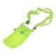 thumbnail image 3 of Soporte para botella de agua, bolsa de malla portátil para botella de agua con correa ajustable para el hombro para ejercicio físico al aire libre, verde fluorescente, 3 of 5