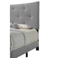 thumbnail image 5 of Bed Frame Gray Fabric Queen Bed, 5 of 7