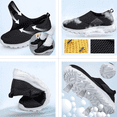 thumbnail image 7 of Leisure sports Velcro elderly shoes with wide and swollen feet for middle-aged and elderly men and women, soft soled walking shoes, 7 of 7